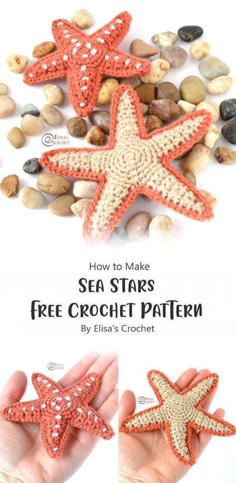 Wine Crochet, Nautical Crochet, Crochet Starfish, Crochet Fish Patterns, Beach Crochet, Crochet Fish, Cozy Cover, Sea Stars, Crochet Keychain Pattern