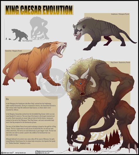 King Caesar Kaiju, King Caesar, Kaiju Evolution, Monster Island, Bear King, The Golden Fleece, Kaiju Design, All Godzilla Monsters, Golden Fleece