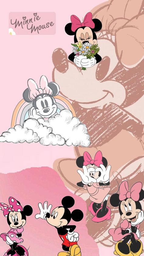 Minnie Mouse Aesthetic, Mouse Aesthetic, Minnie Mouse Wallpaper, Mickey Mouse Wallpaper Iphone, Disney Now, Minnie Mouse Images, Mouse Wallpaper, Disney Characters Wallpaper, Mickey Mouse Pictures