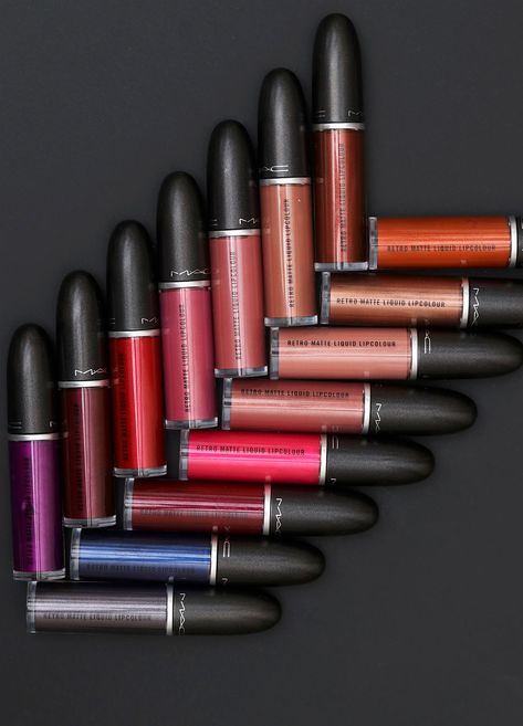 9 Things to Know About the MAC Retro Matte Liquid Lipcolour Metallics - Makeup and Beauty Blog Mac Retro Matte Liquid Lipstick, Mac Retro Matte, Lipstick Mac, Metallic Lipstick, Makeup And Beauty Blog, Mac Makeup, Lip Colour, Matte Liquid Lipstick, Liquid Lipstick