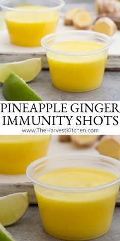 Ginger Shot Recipe, Pineapple Ginger, Ginger Shot, Wellness Shots, Juicer Recipes, Healthy Juice Recipes, Shot Recipes, Home Health Remedies, Ginger Recipes