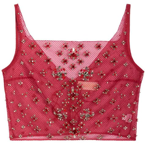 Toujouri Crystal Bejewelled Tank ($1,939) found on Polyvore Crop Tops Shirts, Cross Shirt, Shirts Crop, Embroidered Shirts, Sheer Crop Top, Fitted Shirts, Sleeveless Shirts, Sheer Tank Top, Tie Shirt