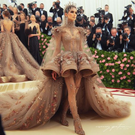 Some gorgeous gowns for AI Met Gala ✨ pt.2 #metropolitanmuseumofart #metgala #metgala2024 #metgala24 #metgalaredcarpet #aifashion #metgalavibes #metgaladress #metgalaofficial #metgalaoffashion Best Gown Design, Artificial Art, Gala Outfit, Met Gala Red Carpet, Glamour Dress, Fairytale Dress, Gorgeous Gowns, Cute Summer Outfits, May 7