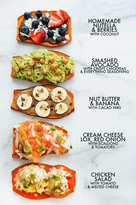 Lexi's Clean Kitchen | How to Make Sweet Potato Toast Potato Toast, Healthy Toast, Lexi's Clean Kitchen, Toast Pizza, Sweet Potato Toast, Toast Toppings, Vegan Healthy, God Mat, Fiber Rich