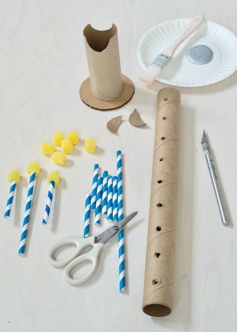 Make a Recycled Cardboard Menorah this Hanukkah! — super make it Hanukkah Dradle Craft, Hanukkah Activities Toddlers, Hannukah Prek Activities, Chanukah Gift Ideas, Hanukkah Craft Ideas, Chanukah Activities For Kids, Hanukkah Stem Activities, Hanukkah Toddler Crafts, Hanukkah Menorah Crafts For Kids