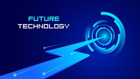 Technology Banner Design, Blue Technology Background, Banner Real Estate, Material Background, Ig Layout, Web Design Tools, Tech Background, Graphic Work, Ads Design