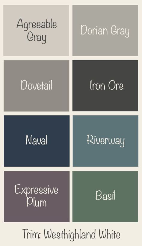 Colors That Coordinate With Gray, Dovetail Vs Dorian Gray, Agreeable Grey And Iron Ore, Dovetail Sherwin Williams Coordinating Colors, Agreeable Gray Color Pallet, Paint Colors That Go With Dorian Gray, Colors That Go With Iron Ore Sherwin Williams, Iron Ore With Agreeable Grey, Colors That Go With Dorian Gray