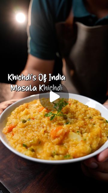 Abhinay Gupta | Chef on Instagram: "Masala Khichdi Is Here ❤️

Best and fav masala khichdi is here😍, super tasty and whenever i feel having a light dinner i always choose this :) , do you also like masala khichdi ? 

For full recipe please check comments below 👇 
and do save this for future and like and comment :) 

#khichdi #masala #indian #comfortfood #foodie #recipe #instagood #indianfood" Masala Khichdi Recipe, Masala Khichdi, Khichdi Recipe, Food Magic, Light Dinner, Like And Comment, Indian Food Recipes, Comfort Food, Chef