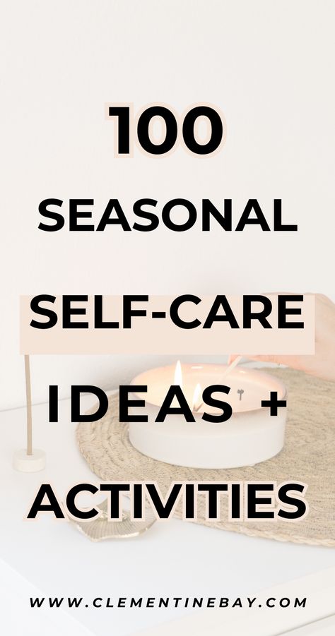 Here are our top 100 best seasonal self-care ideas and seasonal activities for spring, summer, autumn and winter. | Self-care checklist ideas | Self-care Sunday | Self-care day ideas Self Care Event Ideas, Self Care Event, Checklist Ideas, Activities For Spring, Self Care Day, Seasonal Activities, Wellness Activities, Healthy Morning Routine, What Is Self