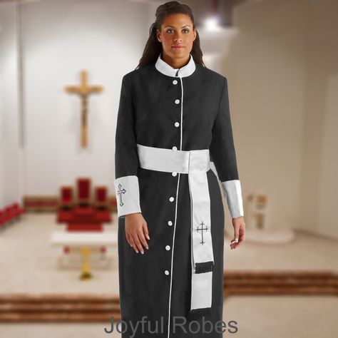 Ministry Apparel, Women Pastors, Clergy Women, Clergy Robes, Corporate Dress, Clothing Catalog, Traditional Attire, Stylish Dress Designs, Dress Sewing