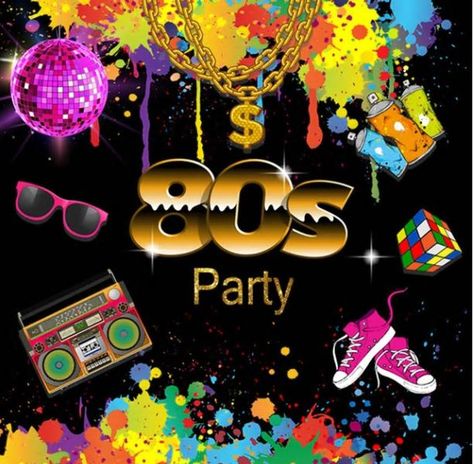 80s Backdrop, 80s Theme Party, 80s Theme, Retro Radio, Shoes Photography, Background Decoration, Party Banner, Background For Photography, Themed Party