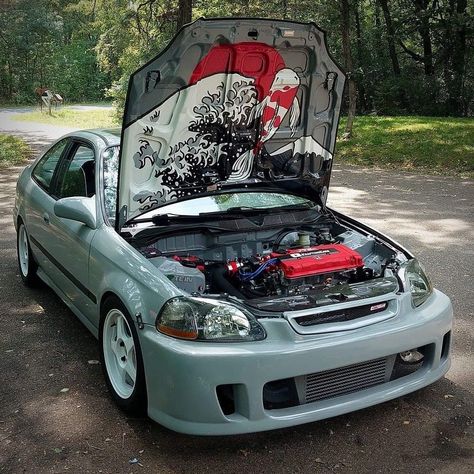 Jdm Car Accessories, Cool Car Mods, Car Tuning Ideas, B13 Nissan, Honda Civic Vtec, Jdm Honda, Custom Car Interior, Cool Car Accessories, Honda Crx