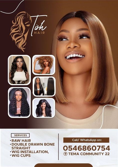 Hair Flyer Design Ideas, Salon Poster Ideas, Hair Flyers Ideas Canva, Hair Business Flyers Ideas, Hair Logo Design Ideas Graphics, Flier Designs Ideas, Flyer Design Inspiration Creative Ideas, Beauty Salon Graphic Design, Beauty Salon Flyer Design