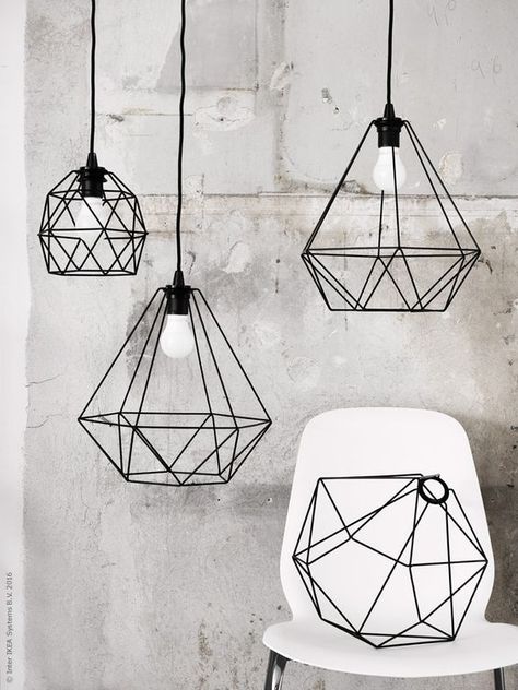 living room must haves Geometric Lamp, Ikea Lamp, Diy Lampe, Smart Tiles, Graphisches Design, Geometric Lighting, Lighting Trends, Diy Trends, Design Geometric