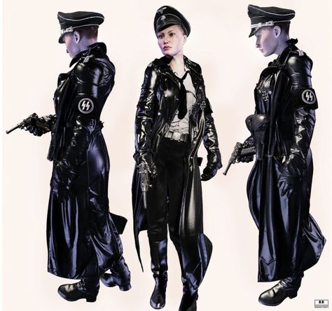 Ss Uniform Officer, Ss Uniform, Ss Officer, Black Uniform, Daz Studio, Military Outfit, Stylish Outfits, Soldier, Models