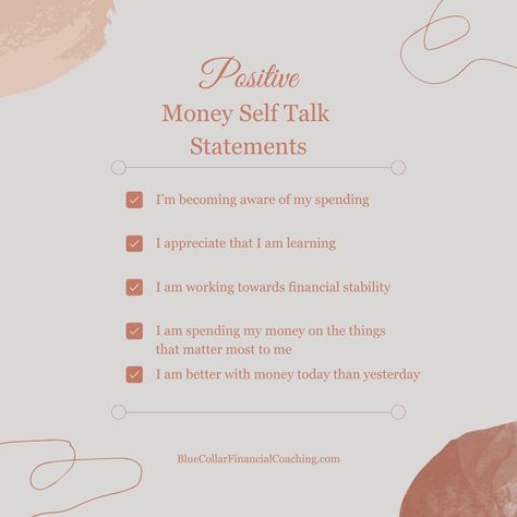 If you find yourself saying, “I should be able to save more,” you’re not alone! Negative self-talk can make financial struggles feel worse. But it doesn’t have to be this way! Download my free PDF filled with tips on changing those thoughts and building a healthier relationship with money.

https://www.rfr.bz/pnmhtr1

#FinancialLiteracy #MindfulMoney #SelfAcceptance #ChangeYourMindset #BudgetingTips #bepositive #negativeselftalk Financial Coaching, Healthier Relationship, Relationship With Money, Sugar Mama, Finance Quotes, Financial Coach, Budget Book, Job Interview Tips, Enough Money