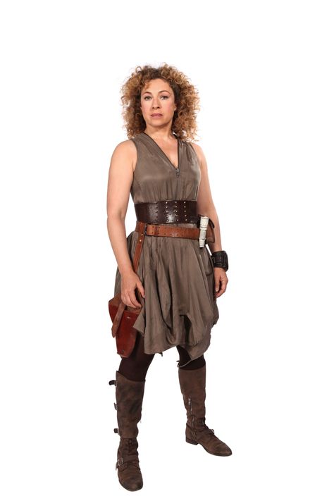 Doctor Who - River Song River Song Outfit, River Song Costume, River Song Cosplay, Doctor Who Outfits, Doctor Who Cosplay, Doctor Who Companions, Alex Kingston, Rory Williams, Tenth Doctor