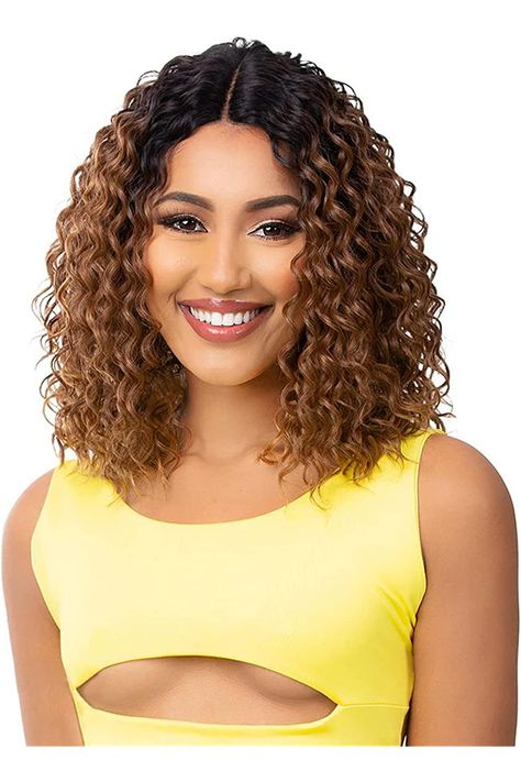 It&#39;s a Wig 5G True HD Transparent Swiss Lace Wig Finley (1B) Wig Outlet, Vivica Fox Wigs, Ponytail Hair Piece, Best Wig Outlet, Kids Wigs, Monofilament Wigs, Women's Wigs, Wavy Curly Hair, Hair Medium