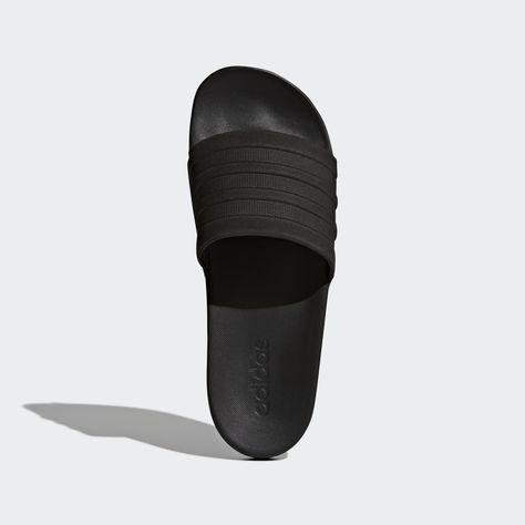 adidas Adilette Comfort Slides - Black | adidas US Adidas Slip, Adidas Slides, Adidas Cloudfoam, Men Slides, Cute Slippers, Adidas Adilette, Mens Slides, Fashion Slippers, Slides Shoes