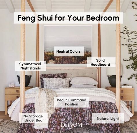 Bedroom Feng Shui, Qi Energy, Bagua Map, Feng Shui Bedroom, Neutral Bedrooms, Feng Shui Decor, Feng Shui Tips, Entrepreneur Mindset, Under Bed