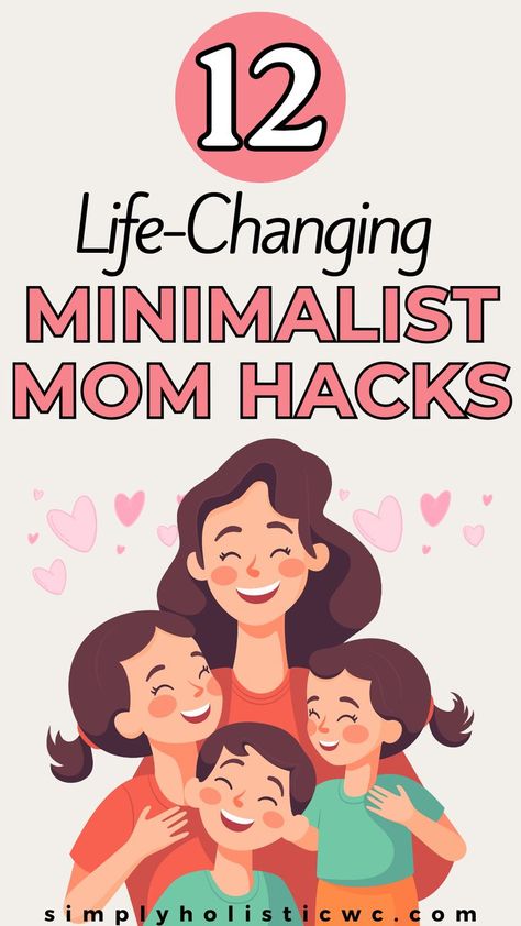 12 Minimalist Living Tips for Moms Clean And Simple Aesthetic, How To Start Minimalist Living, How To Simplify Your Life, Minimalist Hacks, Minimalist Lifestyle Tips, Minimalist Tips, Simplify Your Home, Minimalist Living Tips, Minimalist Mom