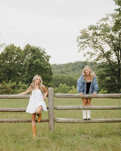 sweet sweet summertime🤍 #missouriseniorphotographer #midmissouriseniorphotographer #midwestsummer #bestfriendphotoideas #mileycyrussummer #lakeoftheozarks #lakeoftheozarksphotographer #seniorphotographer #seniorphotoideas #countryphotoinspiration #cowgirlphotography #midwestphotographer Country Photoshoot, Cowgirl Photography, Country Senior Pictures, Best Friend Photoshoot, Best Friends Shoot, Sweet Summertime, July 7, Friend Photoshoot, Best Friend Pictures