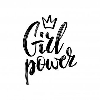 Crown Silhouette, Power Wall, Woman Vector, Minimal Line Art, Girls Power, Girls Crown, Girls With Black Hair, Strong Mom, Girl Silhouette