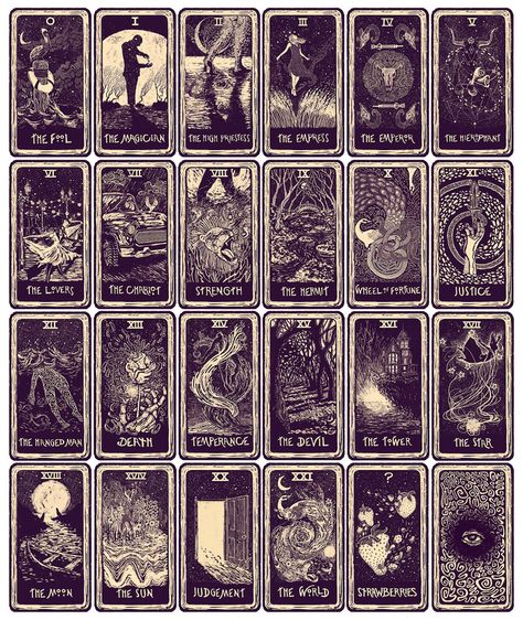 The 22 Major Arcana Tarot Cards and the 23rd "Mystery" Card. Amazing deck i want Kartu Tarot, Tarot Card Art, Night Circus, Tarot Major Arcana, Tarot Cards Art, 카드 디자인, Tarot Art, Card Deck, Major Arcana