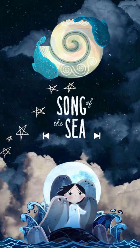 Anyone else remember this movie #songofthesea #nostalgia #folklore #music #movie #soundtrack #lullaby #loveit #calm #sea #ocean #blue #wallpaper Song Of The Sea Wallpaper, Song Of The Sea Art, Ocean Blue Wallpaper, The Song Of The Sea, Sea Core, Wolf Walkers, Art Avatar, Cartoon Saloon, Celtic Legends