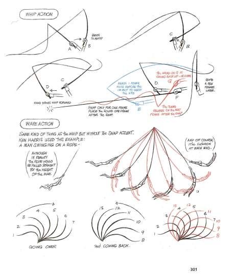 Whip and Wave, from “The Animators Survival Kit” Principles Of Animation, Learn Animation, Animation Storyboard, Animation Sketches, Animation Tutorial, Animation Reference, Animated Drawings, Character Design Animation, Animation Design