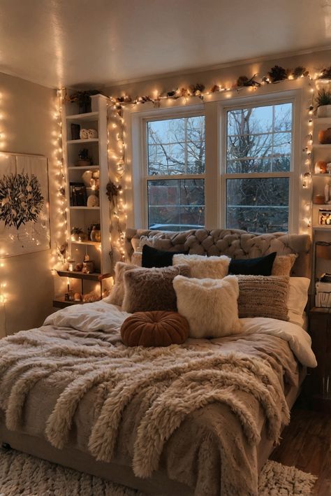 Fall Furniture , Autumn Cozy Fall ,Decor Easy Fall ,
Decor Neutral Fall ,Decor Fall ,Decor Inspiration ,Fall Decor Ideas Lights In Home Decor, Form Room Decor, Aesthetic Bedroom Ideas Cozy Led Lights, Farmhouse Bedroom Small Space, Tiny Bedroom Aesthetic Cozy, Single Woman Room Decor, Flat Inspiration Decorating Ideas, Winter Bedroom Ideas Cozy, Aesthetic Interior Design Bedrooms