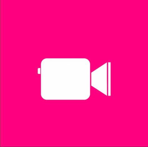 Hot Pink Facetime Icon, Preppy Icons For Apps Hot Pink, Hot Pink Iphone App Icons, Hot Pink Widget Icons, Preppy Icons For Apps, Ios Preppy, Hot Pink App Icons Aesthetic, Preppy App Icons, Hot Pink Icons