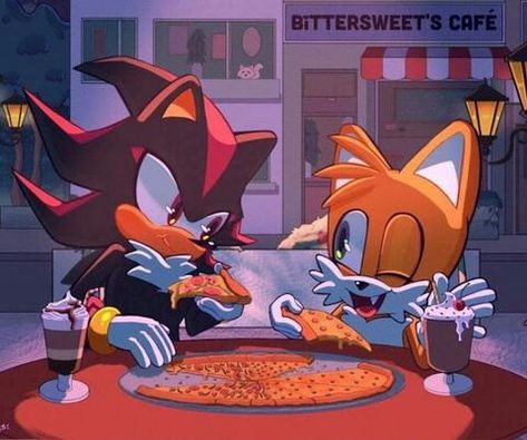 Shadow And Tails Fanart, Tails Fanart Sonic, Tails Sonic Art, Tails X Shadow, Tails Wallpaper Sonic, Tails The Fox Fanart, Shadow And Tails, Tails And Shadow, Sonic X Tails