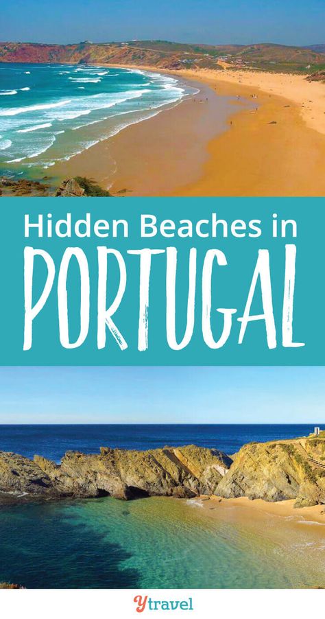 Best beaches in Portugal. Many beaches are popular with tourists. Check out these 7 hidden beaches in Portugal to help you escape the crowds. Beaches Portugal, Lisbon Beaches, Best Beaches In Portugal, Roadtrip Europa, Best Beaches In Europe, Albufeira Portugal, Portugal Beach, Portugal Vacation, Beach Destinations