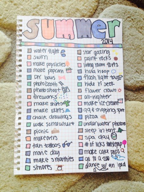 Sister Summer Bucket List, Teenage Summer Bucket List, Summer Activities Teens, Summer Wishlist Bucket Lists, Things To Do During The Summer, Summer List Ideas, Summer Bucket List For Teens, Ultimate Summer Bucket List, Bucket List For Teens