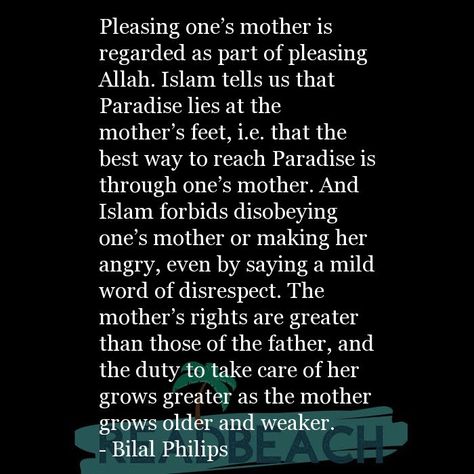 Disrespecting Parents, Paradise Quotes, Expelled From Paradise, Quotes Learning, Missing Mom, Miss Mom, Glad Tidings, Having Patience, Allah Islam