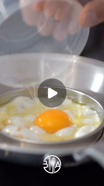 Bruno Albouze on Instagram: "How To Cook Eggs In A Stainless Steel Pan Without Skicking 
.
1. Wipe clean & cold pan with oil
2. Heat up pan on medium heat 
3. Crack egg(s) 
4. Sprinkle a light pinch of salt on pan
5. Add fat: olive oil + butter, or duck fat 
6. Add egg(s)
7. Cook on medium heat, be gentle 🐣
8. Season with fleur de sel, pepper, parmigiano and herbs 
9. Bon appétit 😋 
.
#brunoalbouze #cooking #cuisine #eggs #youtube #short #skills #tips #recipe #recipe #reels #homemade #howto #healthyfood #healthylifestyle #fitness #" Bruno Albouze, Egg Poacher Pan, Cook Eggs, Stainless Steel Pan, Olive Oil Butter, Egg Poacher, Duck Fat, Egg Cooker, Cracked Egg