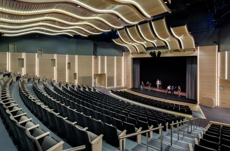 Auditorium Interior, School Building Plans, Office Reception Design, Church Retreat, Modern Theatre, Auditorium Design, Theater Architecture, Multipurpose Hall, Theatre Interior