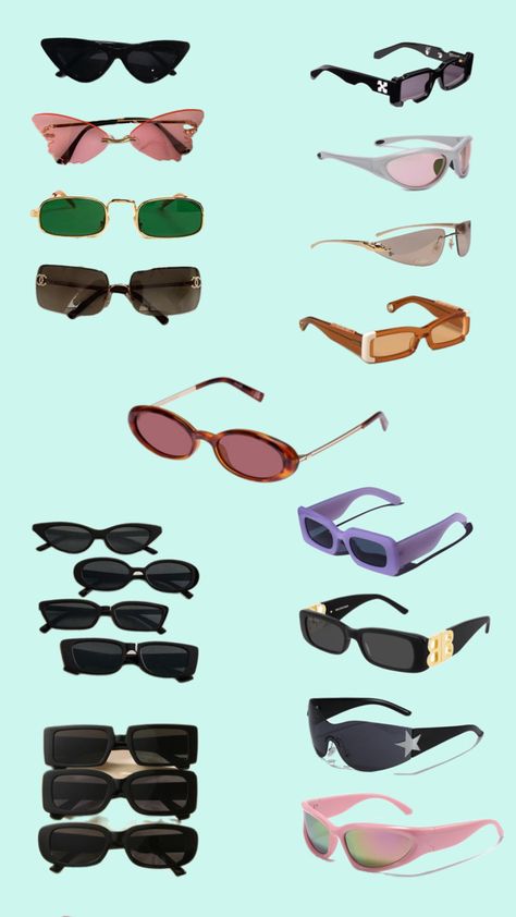 Y2K sunglasses Y2k Sunglasses Aesthetic, Y2k Shades, Y2k Sunglasses, Coconut Girl, Clothes Shopping, Sunnies, Shopping Outfit, Coconut, Shades