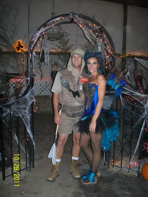 Peacock & Bird watcher Bird Watcher Costume, Peacock Bird, Bird Watcher, Halloween Stuff, Adult Halloween Costumes, Halloween Ideas, Tis The Season, Costume Ideas, Halloween Costume