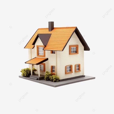 miniature model house on transparent background miniature model house small house png Miniature Model House, House Png, House Clipart, 3d Ideas, 3d House, Model House, Transparent Image, Miniature House, Miniature Model