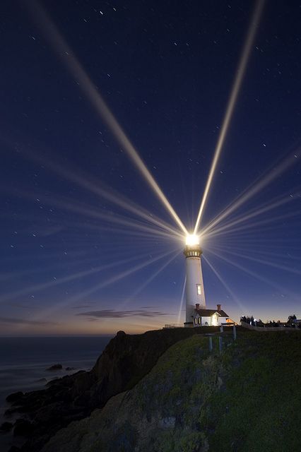 LIGHT house by http://www.flickr.com/photos/sanneflicks Lighthouses Photography, Lighthouse Photos, Lighthouse Pictures, Beautiful Lighthouse, Beacon Of Light, By The Ocean, Watch Tower, Light Of The World, Light Of Life