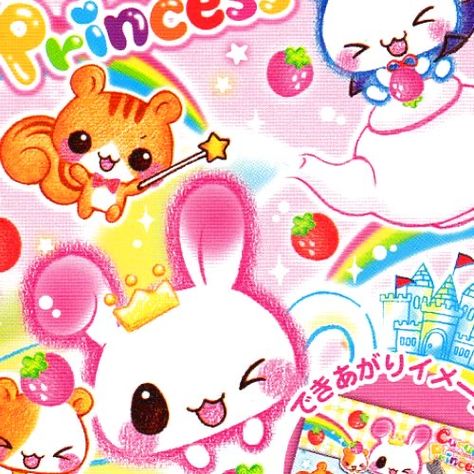 Kamio Japan, Kawaii Rainbow, Cute Kawaii Animals, Kawaii Core, Cute Stuff, Aesthetic Board, Cat Icon, Cute Poster, Cartoon Images