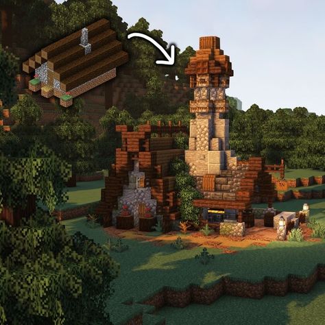 Taiga Builds Minecraft, Minecraft Taiga Village Revamp, Minecraft Taiga Base, Taiga Minecraft House, Minecraft Taiga Build, Minecraft Base Builds, Minecraft Taiga House, Minecraft Taiga Village, Minecraft Horse Stables