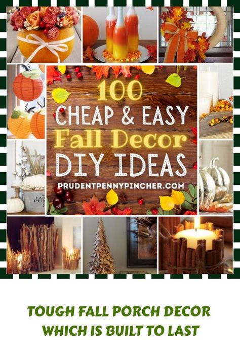 [CommissionsEarned] Decorate For Autumn On A Budget With These Cheap And Easy Diy Fall Decor Ideas. From Diy Fall Centerpieces To Diy Fall Wreaths, There Are Plenty Of Fall Crafts To Choose From. Whether You Are Looking For Fall Decor For The Porch Or Indoor Fall Decor, There's Fall Decorations For The Entire Home. #fallporchdecorideasforpetowners Easy Fall Outdoor Decorations Diy, Simple Fall Office Decor, Cheap Outdoor Fall Decor Ideas, Fall Decor Ideas For The Home Diy Easy Crafts, Thanks Giving Decor Ideas For The Home, Fall Thanksgiving Decorations Diy, Decorating For Fall Ideas, Fall Decor Ideas For The Porch, Diy Outdoor Fall Decorations