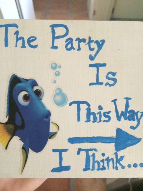 Nemo party. Dory quotes. Finding Dory party. Nemo Baby Shower, Finding Nemo Baby, Finding Dory Birthday Party, Fishing Baby Shower Theme, Dory Birthday Party, Finding Dory Party, Nemo Baby, Finding Nemo Party, Finding Dory Birthday