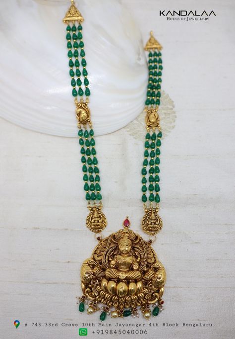 Beads Haram, Temple Jewellery Earrings, Neck Pieces Jewelry, Antique Necklaces Design, Black Beads Mangalsutra Design, Indian Bridal Jewelry Sets, Fancy Jewelry Necklace, Pearl Jewelry Design, Online Gold Jewellery