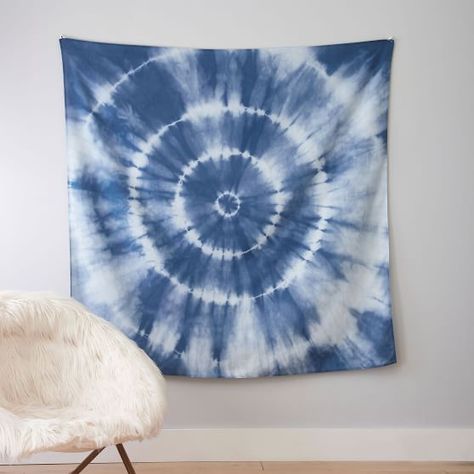 Tie Dye Tapestry, Decor Pottery, Dorm Accessories, Teen Bedrooms, Cotton Candy Clouds, Dorm Wall Decor, Plastic Water Bottles, Teen Decor, Bedroom Decorating Ideas