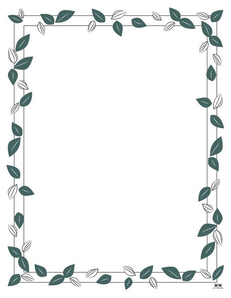 Choose from 30 unique leaf borders perfect for stationery, notes, to-do lists, and so many other cute fall uses. 100% FREE. Print from home! Free Printable Borders, Printable Borders, Printable Leaves, Printable Border, Leaf Border, Free Print, Free Printable Calendar, Colorful Leaves, Calendar Printables