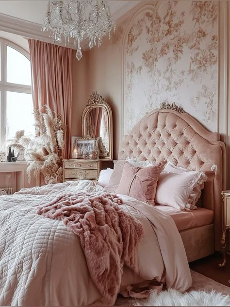 Pink Victorian Bedroom, Victorian Bedroom Decor, Butterfly Room Decor, Butterfly Room, Pink Victorian, Victorian Bedroom, Cozy Fall Bedroom, Fall Bedroom, Bedroom Refresh